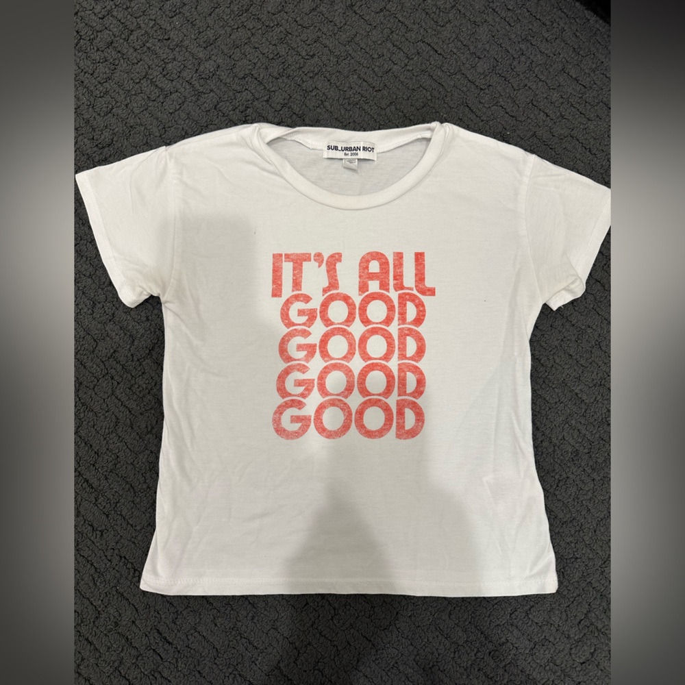 Girls Sub_urban riot girls t shirt - size medium